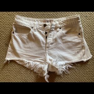 Guess high waisted shorts
